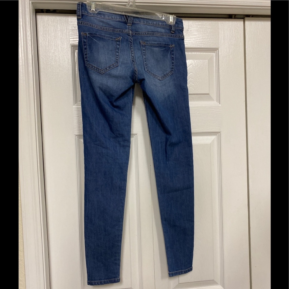 Bcbgeneration Shadow Patch Jeans Size 25 - image 2